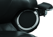 Kuryakyn 7376 Rear Speaker Accents For 14-Up Touring Models Chrome - User 1