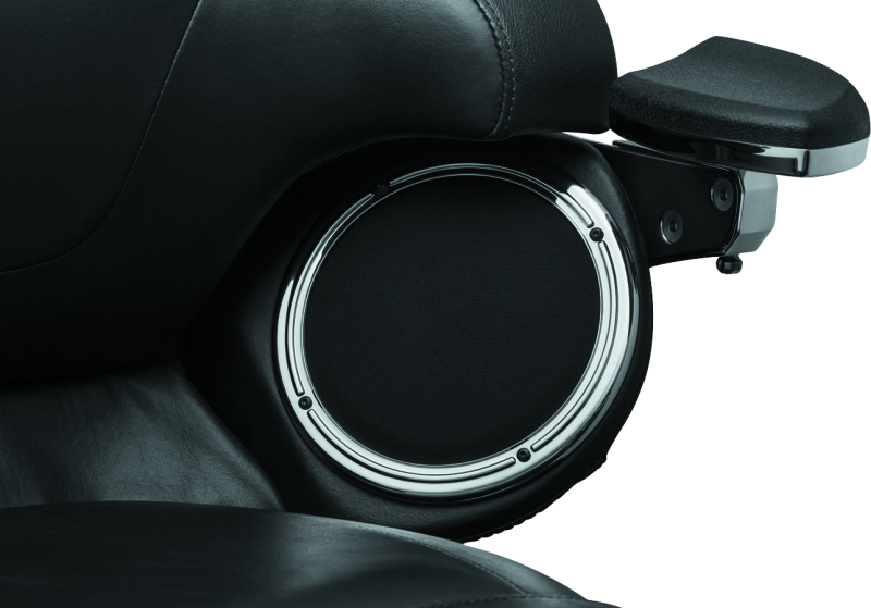 Kuryakyn 7376 Rear Speaker Accents For 14-Up Touring Models Chrome - User 1