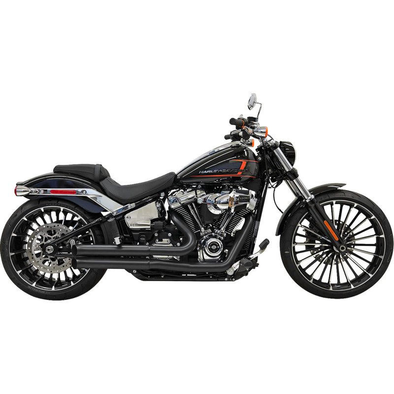 Bassani Xhaust Prostreet 2-Into-2 Exhaust System - 1S34DB For Harley Softail 2018-2025