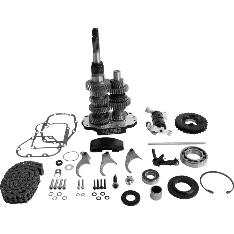 Baker Drivetrain DD6 Gear Set - DD6-411P-03 For Harley Touring 2001-2006