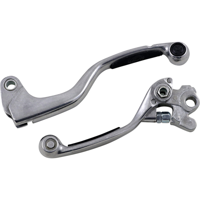 Moose Offroad Competition Lever Set - 1SGWF32 For Kawasaki Dirt Bikes 2000-2015 | Suzuki RM 100 / RM 65 / RMZ 250 / RMZ 450 2003-2007
