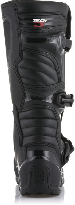 Alpinestars 482-09511 2013118-10-11 TECH 3 ENDURO BOOTS BLACK SZ 11