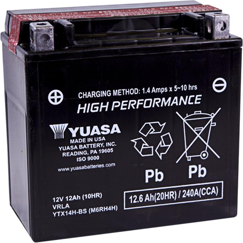 Yuasa YTX Battery - YUAM6RH4H For BMW Motorcycles 2005-2022 | Triumph Motorcycles 2011-2020
