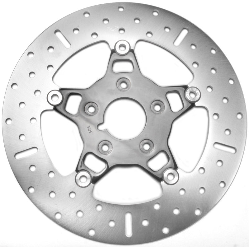 EBC V-Twin Street Rotor Floating Chrome Black - FSD009BLK For Harley Motorcycles 1984-2005