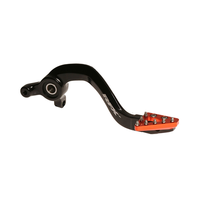 Rfx 739-1001 FXRB 50800 99OR REAR BRAKE PEDAL ORANGE FOLDING-TIP KTM