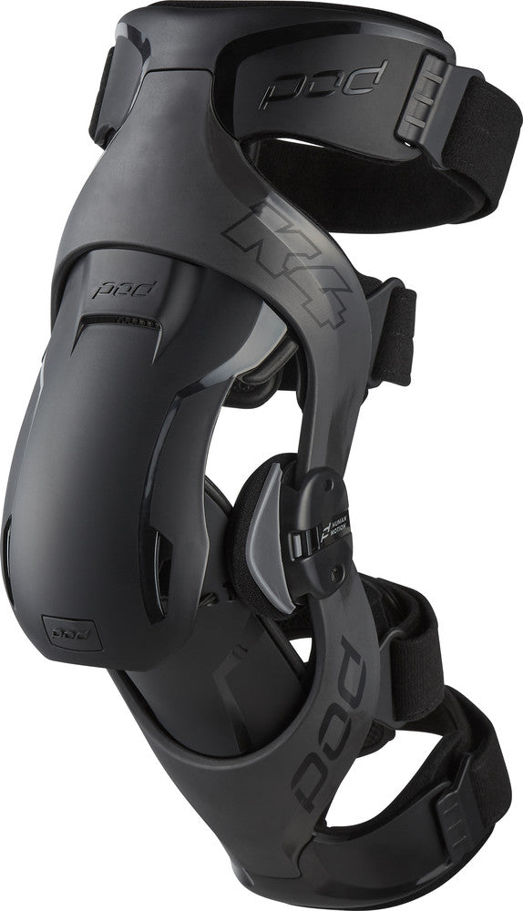 Pod 664-0448L K4019-459-XL/2X K4 V2.0 KNEE BRACE (RT) GRAPHITE/BLACK XL/2X