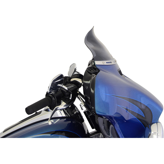 KLOCK WERKS 2310-0474 KW050101992014 Flare™ Bagger Windshield - 6.5" - Dark Smoke - FLHT '14+