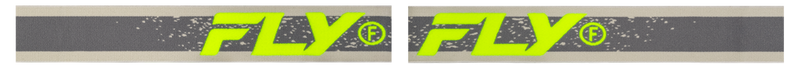 Fly Racing 37-51526 37-51526 ZONE GOGGLE DARK GREY/HI-VIS W/ IRIDESCENT GRN MIRROR LENS