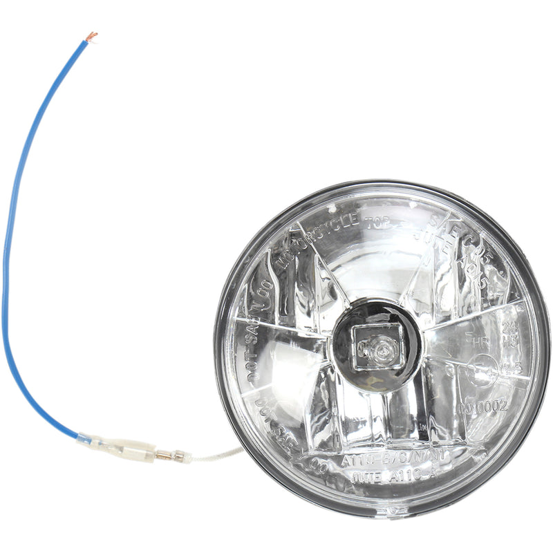 DRAG SPECIALTIES 2001-0104 Diamond-Style Light Kits 4-1/2" Halo Headlight - Clear