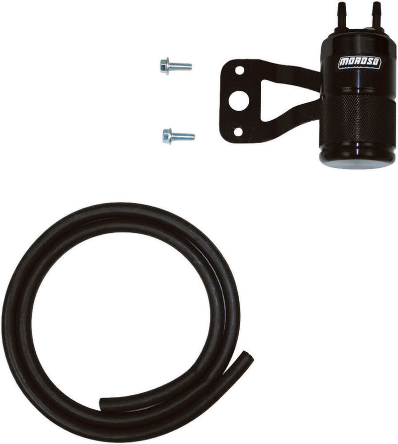 Moroso Air OIL Separator V-Twin Univ. Breather - 85711 For Harley Motorcycles 1991-2017