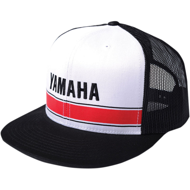 FACTORY EFFEX 2501-2325 18-86300 Yamaha Vintage Snapback Hat white/black
