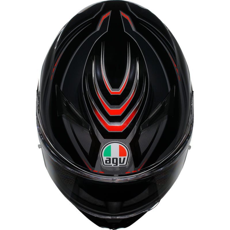 AGV K3 Syth Helmet - Black/Red