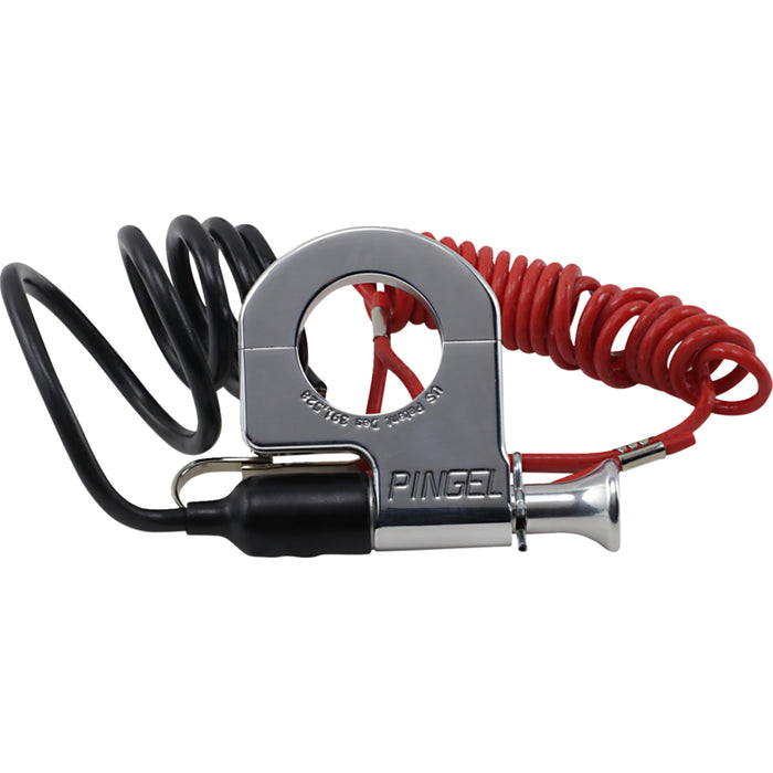 PINGEL 2106-0054 645 Tether Kill Switch Kill Switch - Handlebar Mount - Normally Open - 1-1/8"