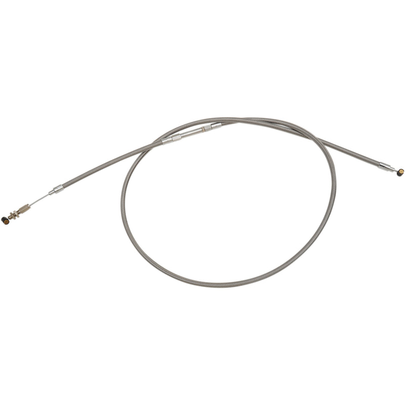 Barnett Stainless Steel Clutch Cable - 102-40-10005 For Indian Scout 2015-2024