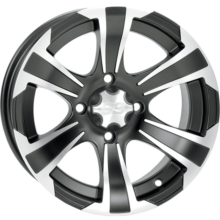ITP 0230-0392 1428448536B SS312 Alloy Wheel Wheel - SS312 - Front - Black Machined - 14x6 - 4/156 - 4+2