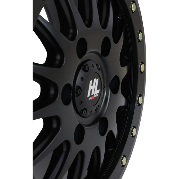 HIGH LIFTER 0230-1526 15HL24-1445 HL24 Wheel Wheel - HL24 - Front/Rear - Black - 15x7 - 5/4.5 - 5+2 (+38 mm)