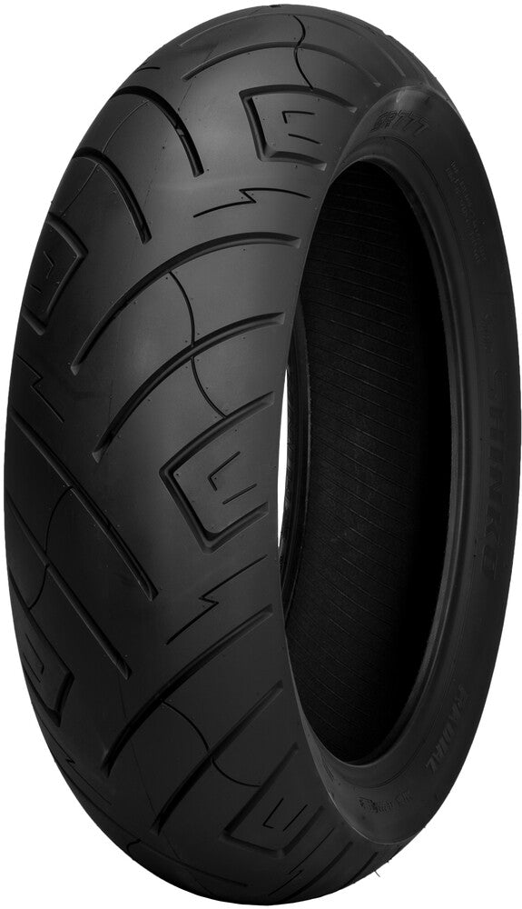 Shinko 87-4578 87-4578 Black Wall SR777 & SR777 H.D. Tire - SpazCycle