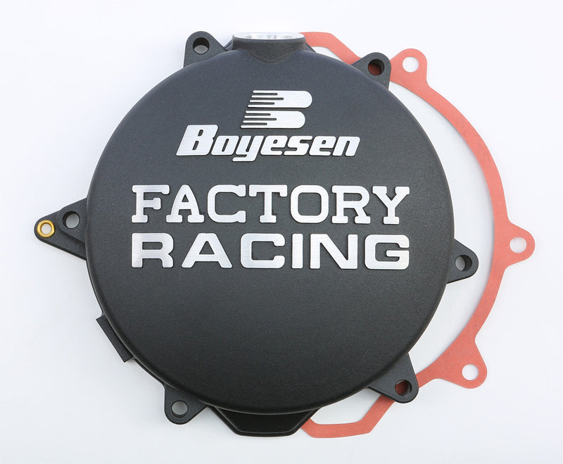 Boyesen Factory Racing Clutch Cover Black - CC-44B KTM SX-F 250 / XC-F 250 / XCF 250 2005-2013