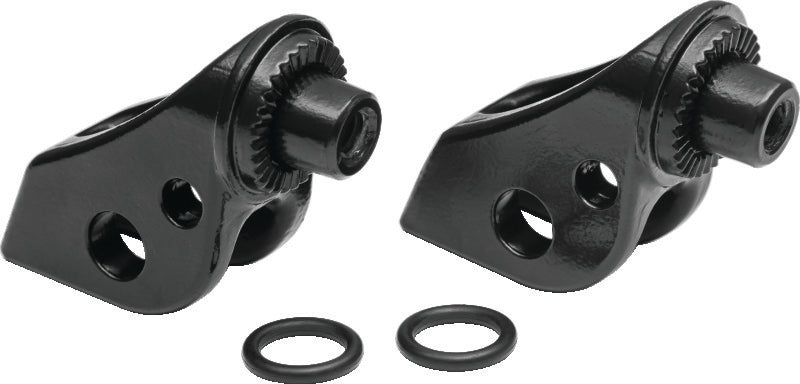 Kuryakyn 8937 Splind Peg Adptr Honda Frt Blk - Photo - Primary