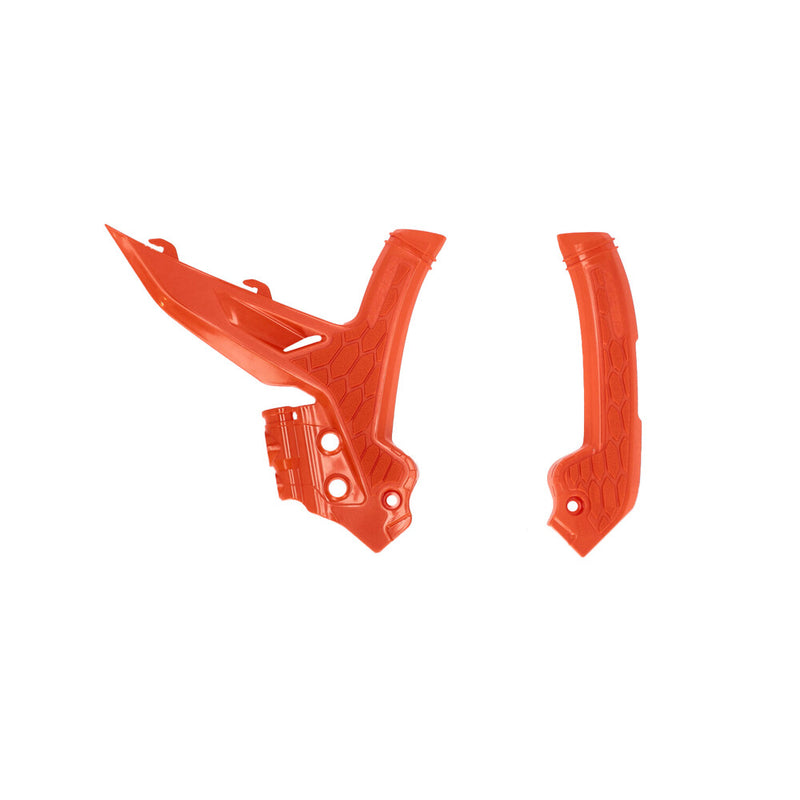 Acerbis X-Grip Frame Guard KTM Orange Orange - 2975045226 KTM Dirt Bikes 2023-2024