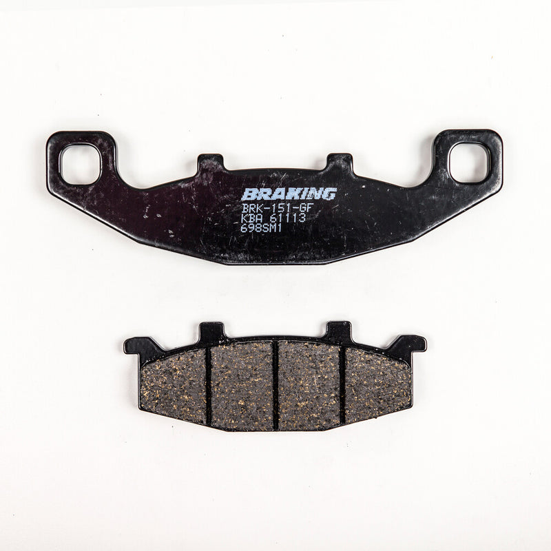 Braking Brake PAD SET Semi-Metallic - 698SM1 Kawasaki Motorcycles 1987-2009