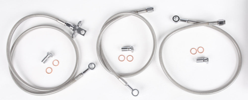 Streamline 170-0481 400EX-F-2 BRAKELINE FRT 3-LINE HON STD+2
