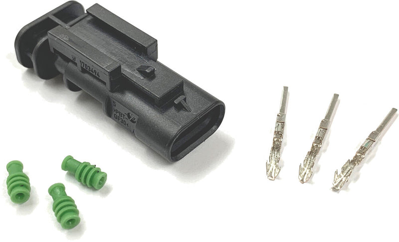 Namz Custom Cycle 850-08191 NMCON-03R RR FNDR HARNESS MALE CONN KIT CNTR TL LGHT OEM 69201613 17-U