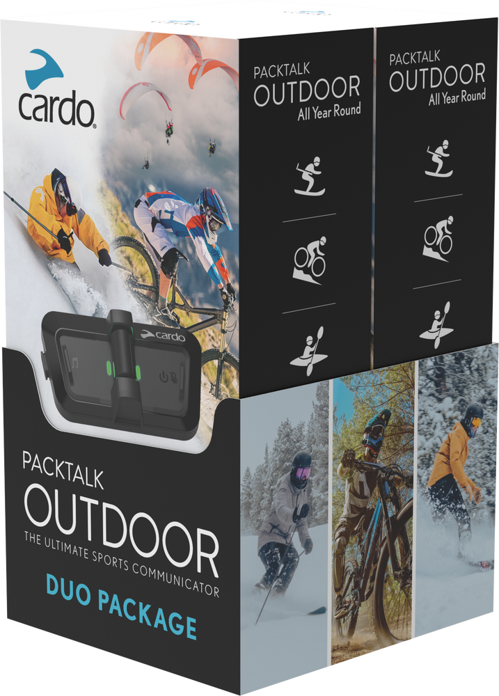 Cardo 71-5071 SP000101 PACKTALK OUTDOOR DUO BLACK