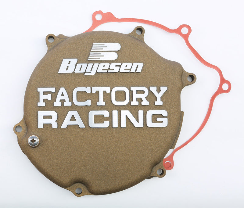 Boyesen Factory Racing Clutch Cover Magnesium - CC-11AM Kawasaki KX 125 2003-2005