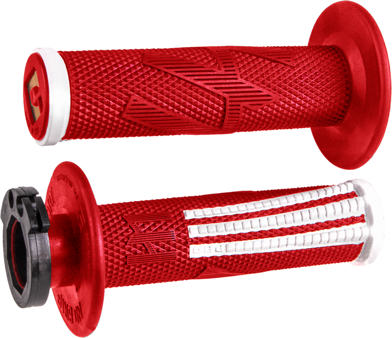 Odi 206-1082 H36EPRW EMIG2 PRO V2 LOCK-ON GRIP RED/WHITE