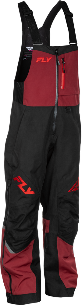 Fly Racing 470-5214XL 470-5214XL WOMEN'S CARBON BIBS MERLOT/RED XL