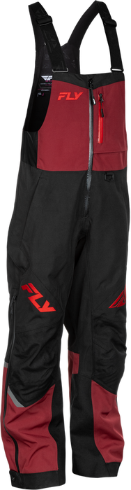 Fly Racing 470-5214XL 470-5214XL WOMEN'S CARBON BIBS MERLOT/RED XL