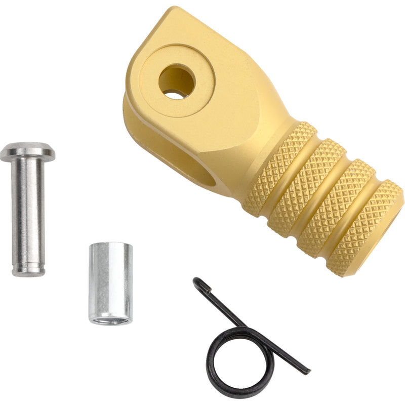 MOOSE OFFROAD 1602-1641 81-0000-02-50 Knurled Shift Tip Knurled Shift Lever Tip - 0 mm - Gold