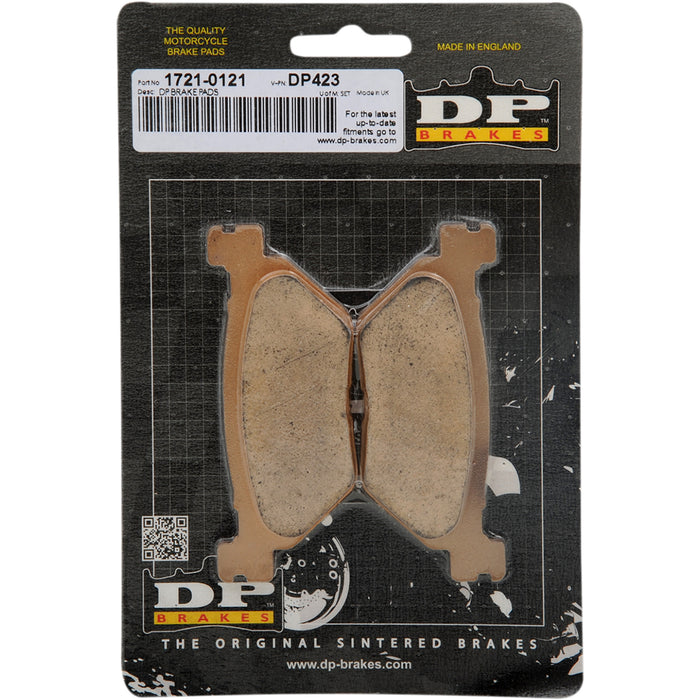 DP BRAKES 1721-0121 DP423 Standard DP Sintered Brake Pads Standard Brake Pads - Yamaha
