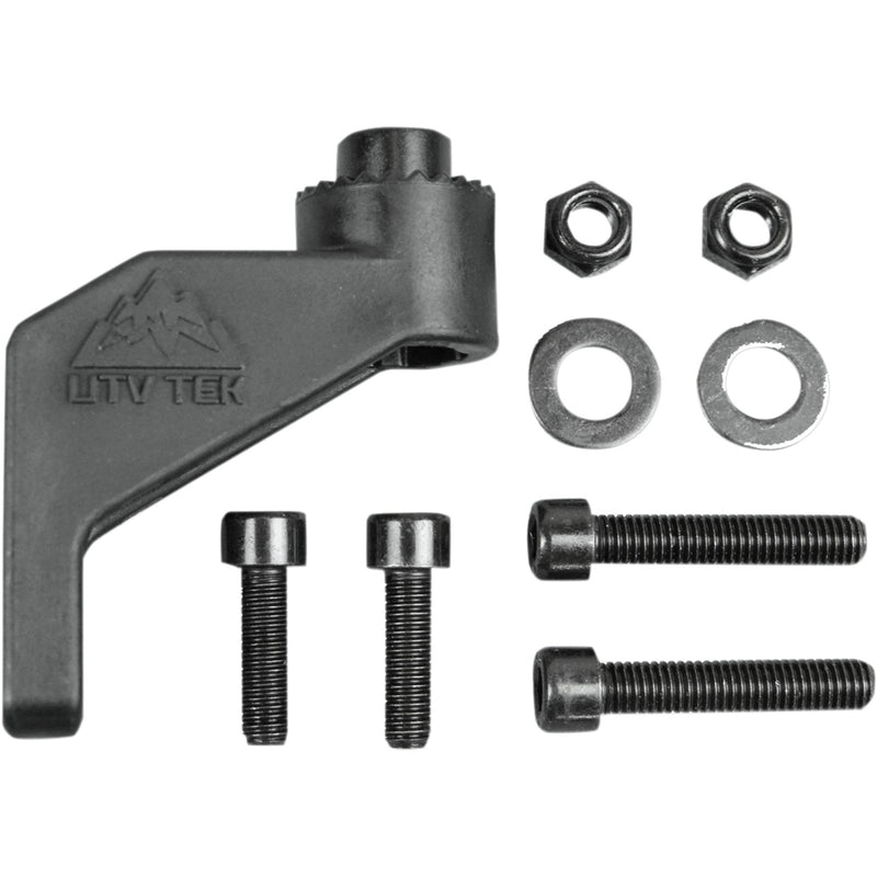 ATV-TEK 2317-0323 PMIR1 Side Mirror Adapter Adapter - Mirror/Side View - Roll Cage - Black - Each