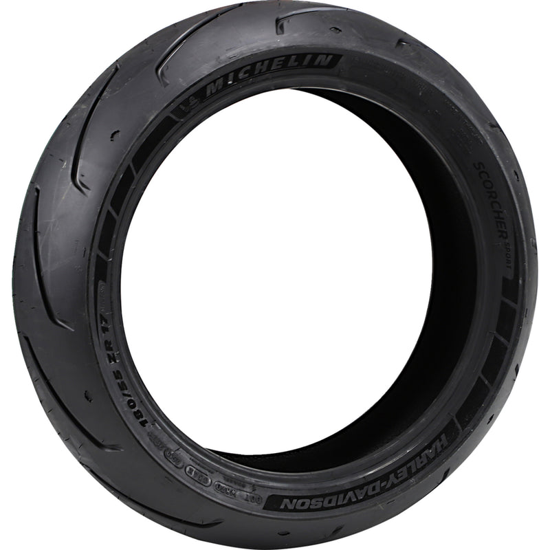 MICHELIN 0304-0289 65840 Scorcher Sport Tire Tire - Scorcher Sport - Rear - 180/55ZR17 - (73W)
