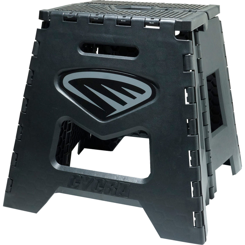 CYCRA 4101-0590 1CYC-2038-12 Folding Moto Stand Moto Stand - Folding - Black with Black Decal