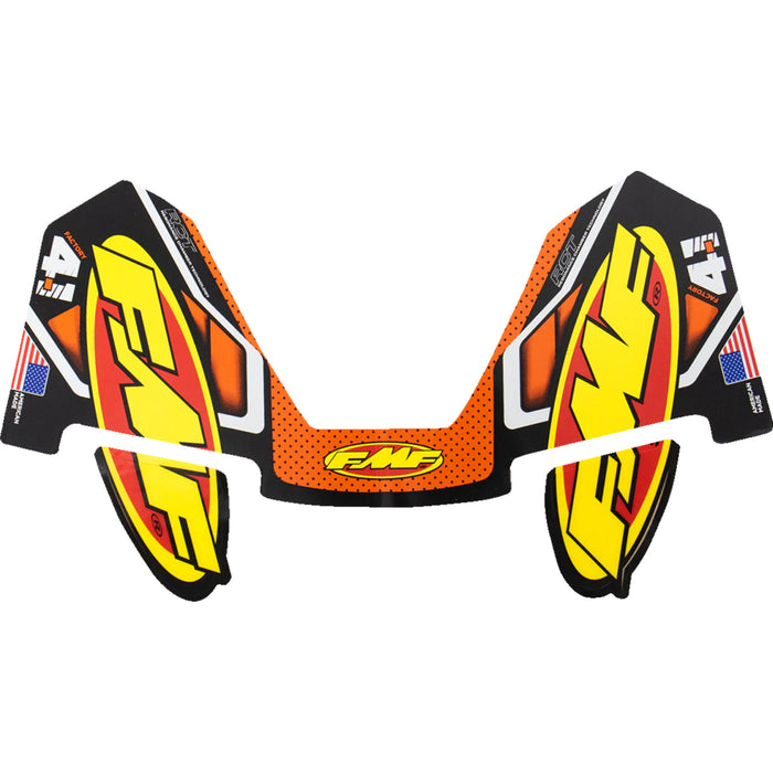 FMF 4320-2455 014850 FMF Exhaust Replacement Decal Exhaust Replacement Decal - 4.1 - Colorways Orange