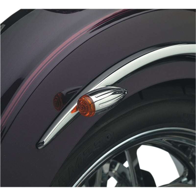 PRO-ONE PERF.MFG. 0903-0001 400360 Bullet Marker Lights Bullet Marker Light - Chrome/Ball-Milled