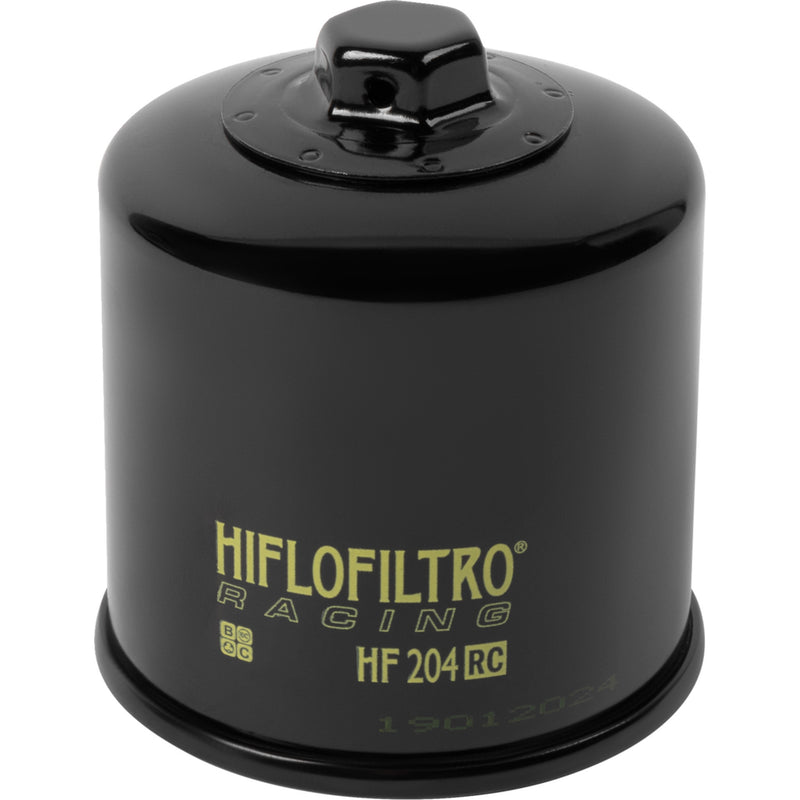 Hiflofiltro Oil Filter - HF204RC For Honda Motorcycles 1993-2023 | Triumph Motorcycles 2003-2016 | Arctic Cat 600 4x4 / 650 4x4 Auto 2004-2006