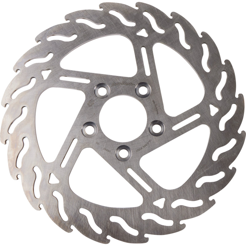 Moto-Master Flame Brake Rotor - 110747-PU For Harley Motorcycles 2000-2016