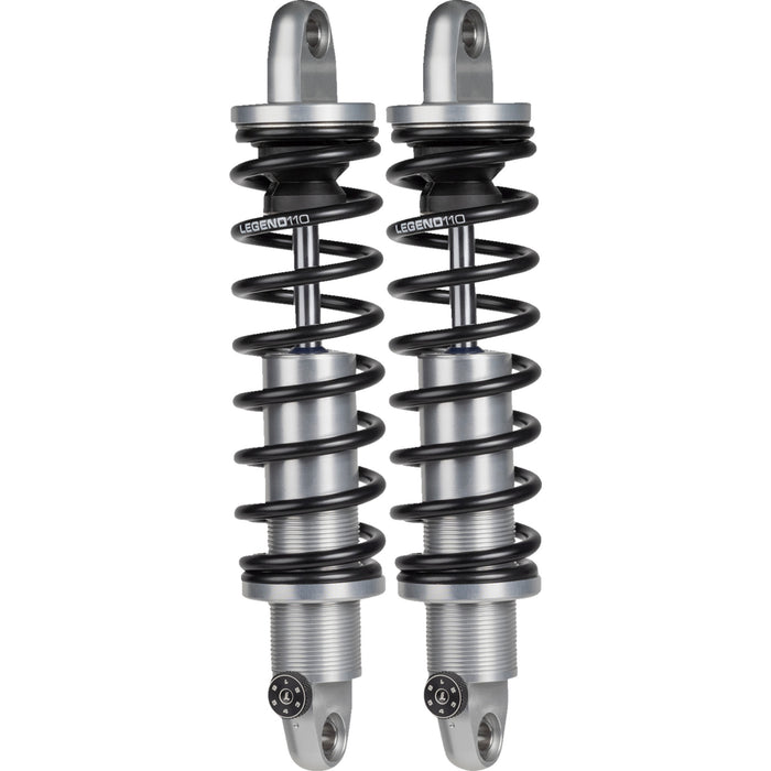 LEGEND SUSPENSION 1310-1776 1310-1776 Legend REVO-A Coil Suspension For Dyna Models - REVO-A Adjustable Dyna Coil Suspension - Clear Anodized - Heavy-Duty - 12"