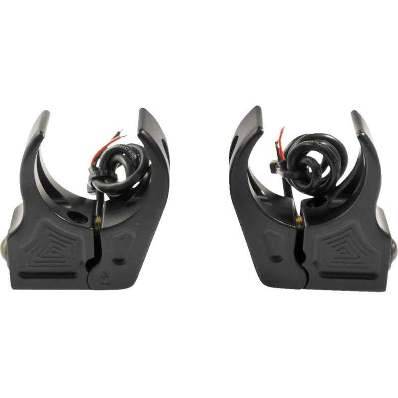 JOKER MACHINE 2020-2142 05-220-1 Fork Mount Turn Signals - 39 mm - Amber - Black
