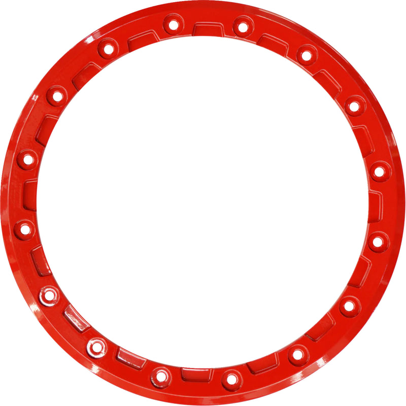 RACELINE WHEELS 0220-0044 RBL-15R-A93-RING-16 Podium Beadlock Ring Beadlock Ring - Replacement - Podium - 15" - Red