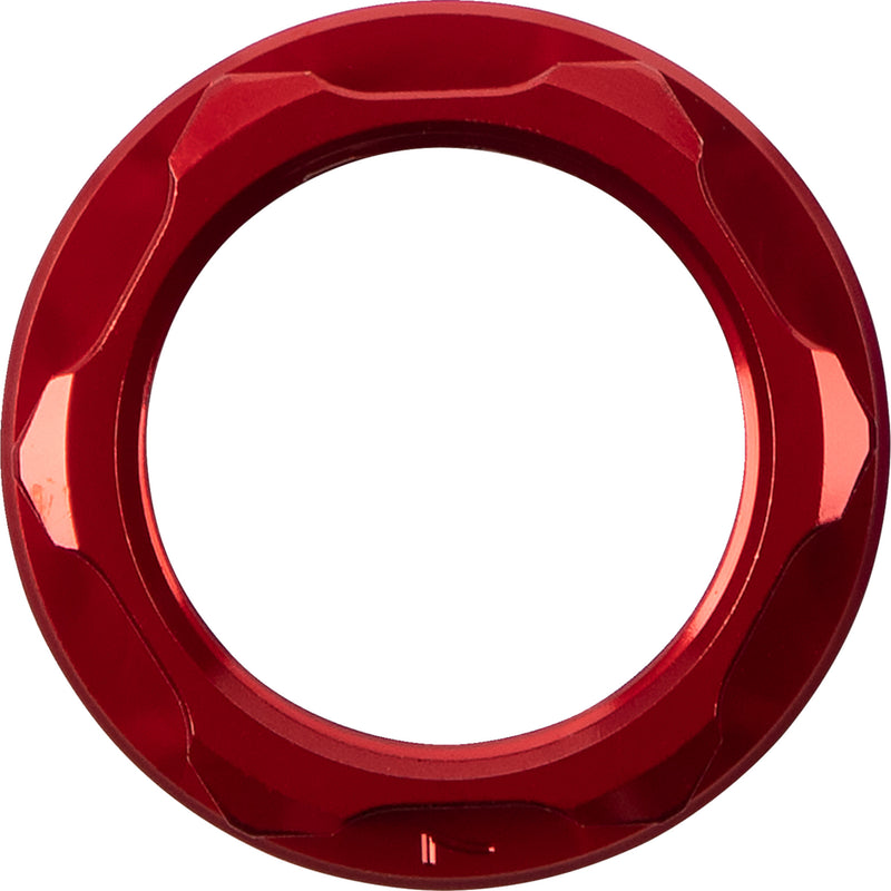 MOOSE OFFROAD 0410-0375 C23-1243R Steering Stem Nut red