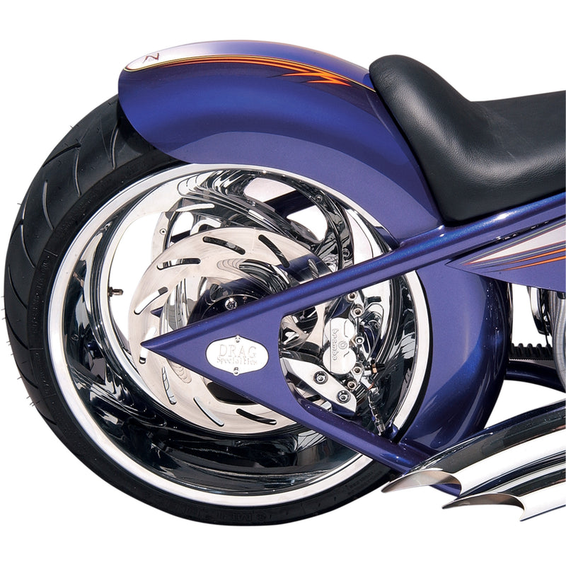 RUSS WERNIMONT DESIGNS DS-380309 380309 Custom Rear Fender - Custom Rear Fender for Rigid Frames - Left-Side Drive - 11" W x 36.5" L