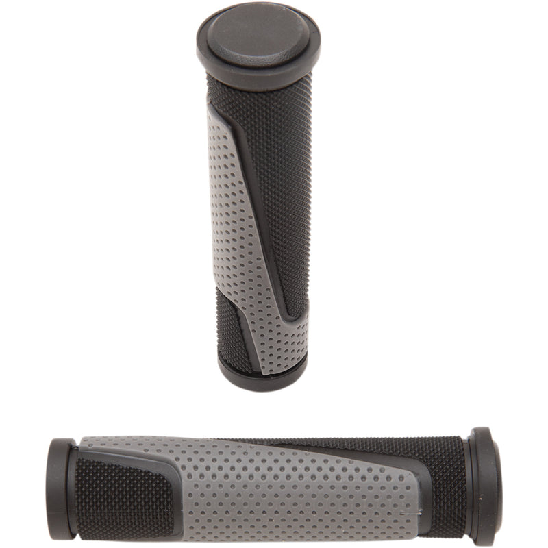 PRO GRIP 0630-2398 PA080722NEGR 807 Double Density Open End Grips Grips - 807 - Open Ends - Gray/Black