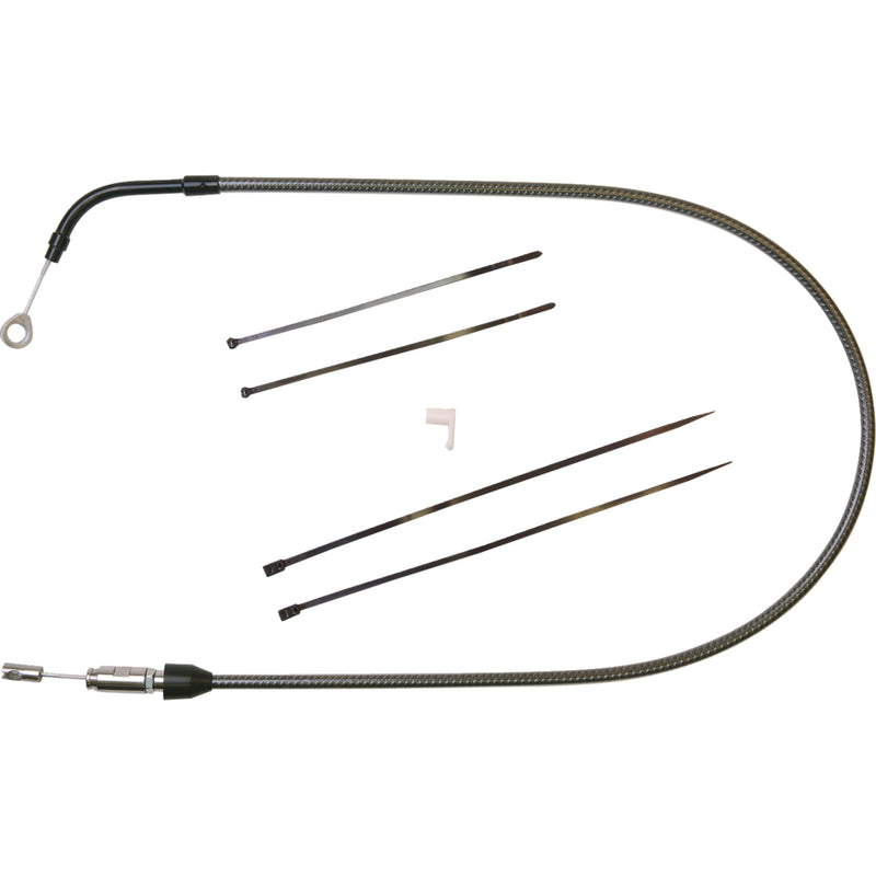Magnum Shielding Karbonfibr Quick Connect Upper Clutch Cable 41" - 72352HE For Harley Touring 2021-2024