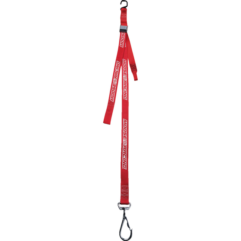 MOOSE OFFROAD 3920-0528 3920-0528 Tie-Downs with Swivel Hook 1-1/2" s - red