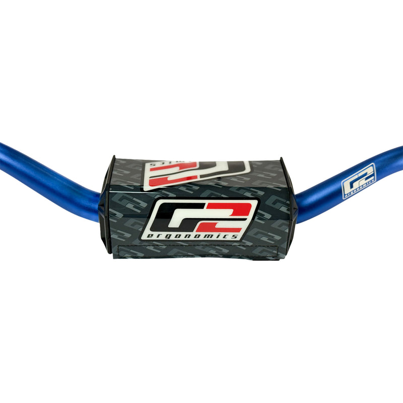 G2 ERGONOMICS CORP. 0601-6964 80-2010 Slicer Pre-Tapped Handlebar low - blue